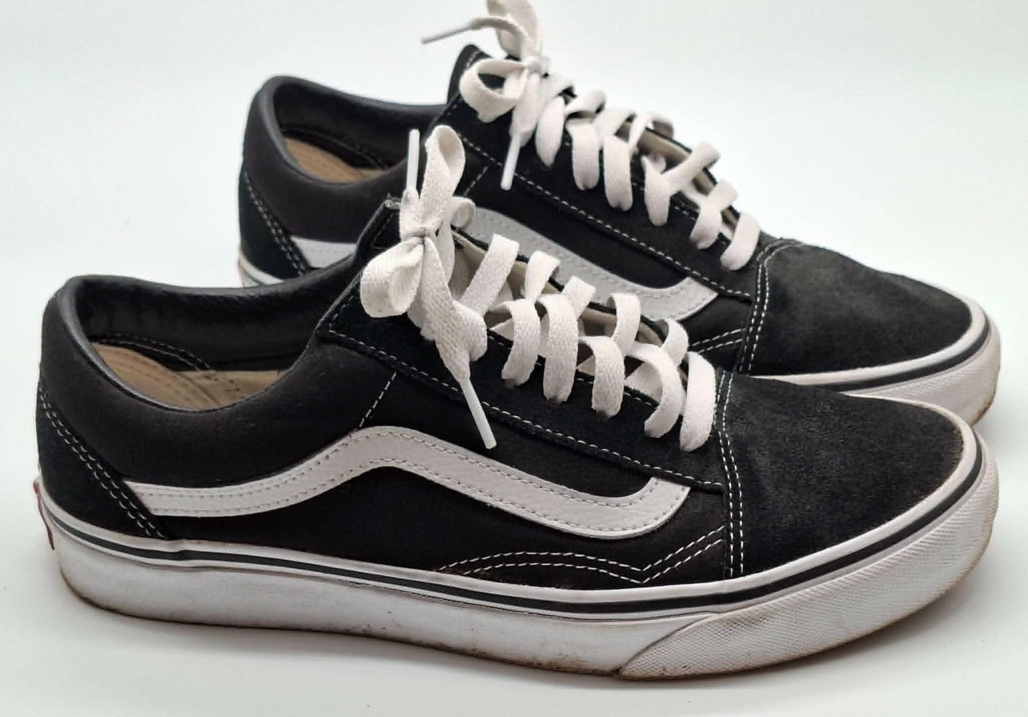Vans Old Skool Sneaker – Schwarz Weiß – Größe EU 40.5