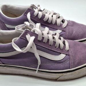Vans Old Skool Sneaker – Lila Weiß – Größe EU 40.5