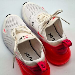 Nike Air Max 270 Sneaker – Weiß Rot – Größe EU 44.5