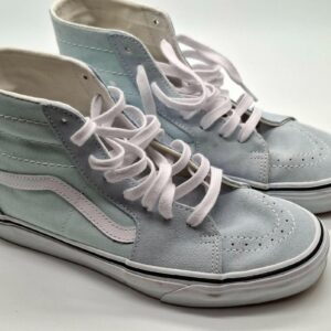 Vans Sk8-Hi Sneaker Hellblau Grau Weiß gebraucht