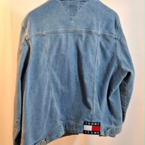 Tommy Jeans Jeansjacke Damen/Herren Vintage Look Hellblau Denim Jacke