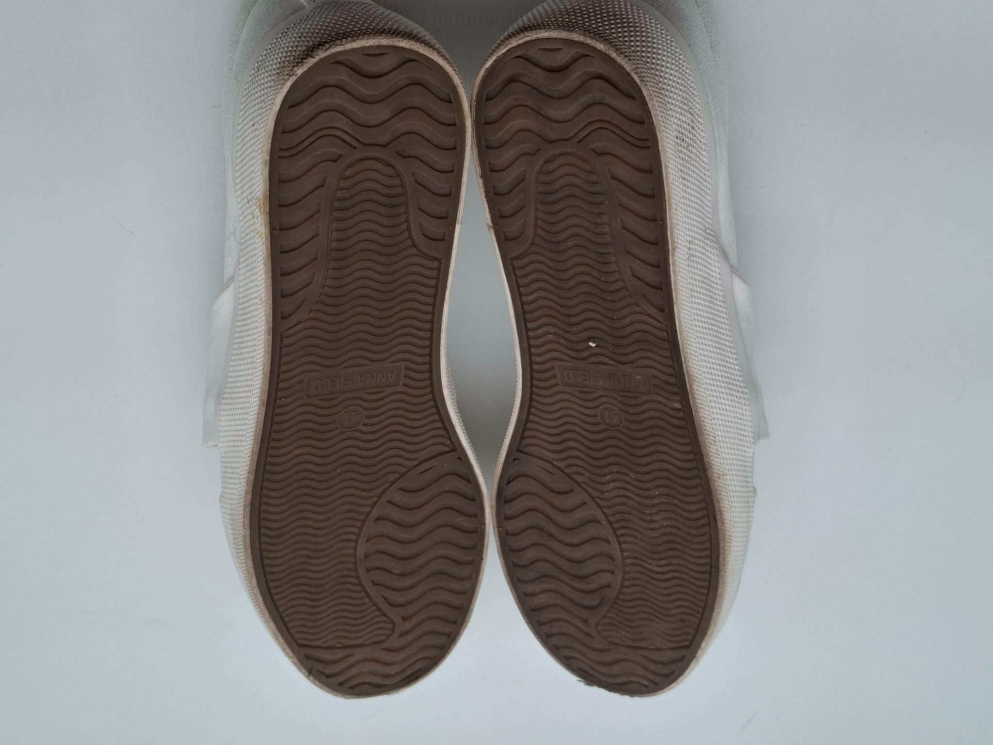 Anna Field Damen Slipper Sneaker – Beige / Creme – Größe 41 – Bild 2